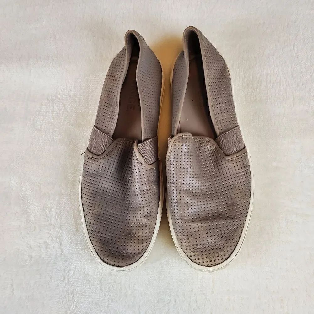 Vince Gray Slip On Shoes Size 6